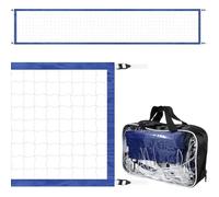 Filet De Volley Piscine,Filet De Volley-Ball De Piscine 4.5 X 0.9 M Nylon,Filet De Rechange Portable avec Sac De Transport, sans Support, pour Jardin, Piscine, Plage, Jeux D'ExtéRieur (A)