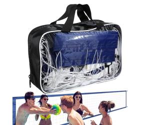 Filet de Volley-Piscine | Rechange imperméable Temps | Filet De Volley-Ball pour Piscines Enterrées,Jardin Camping Eau Plage Terrain Terrasse Intérieur Extérieur Adultes