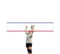 Filet de volleyball - Neta de volleyball de piscine par terre de 15 x 33 pieds | Accessoires de jeu d'eau réglables pour piscines enterrées, jardin, plage, patio, étangs