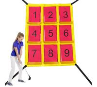Filet de Zone de Frappe pour l'Entraînement de Baseball,Cible de Lancer Précise à 9 Numéros pour Softball | Filet de Précision pour Baseball et Golf pour Pelouse Jardin Arrière-cour Camping Terrain de