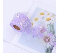 Filet décoratif en tulle à fleurs pour cheveux, 6 cm, 9 m, décoration de fête de mariage, tutu, jupes, couture, loisirs créatifs, 8 couleurs