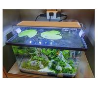 Filet D'écran pour Aquarium, Couvercle Supérieur Anti-Saut | Filet anti-évasion, couverture for poissons, reptiles, tortues, autres animaux qui s'échappent(100x50cm(39.37x19.69in))