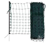 Filet d'enclos pour lapin simple pointe Kerbl RabbitNet Vert 25 m x 65 cm