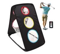 Filet D'Entraînement Au Petit Jeu Golf | Équipement D'Exercice Pour Le Putting De Golf | Filet De Swing Et De Chip,Pour Intérieur Et Extérieur Parcours De Pratique Tournoi Salle De Sport Jardin Et Mat