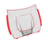 Filet d'entraînement de baseball en nylon de rechange pour intérieur et extérieur - Installation facile - 2,1 x 2,1 m