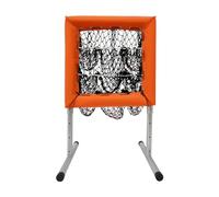 Filet d'entraînement de baseball | Hauteur réglable 70-120 cm | 9 poches cibles en maille | Avec piquets de terre et rembourrage en mousse | Pour baseball et softball