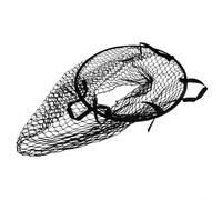 Filet d'entraînement de football pliable pour le jardin | Nylon indéchirable, améliore la précision du tir, avec sangles de fixation, 60 cm de diamètre, noir