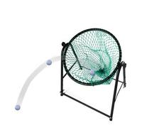 Filet d'entraînement de golf avec cadre en acier et anneau réglable, installation facile, aucun outil nécessaire, parfait pour l'entraînement dans le jardin et l'amélioration des compétences