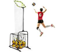 Filet d'entraînement de volley-ball pour entraînement de Setter et Spike, hauteur et angle réglables, idéal pour les exercices de passes et de dunk