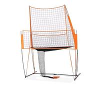 Filet d'entraînement de volley-ball réglable en hauteur pour servir, régler, pics - Utilisation intérieure et extérieure - 2,9 x 2,6 m