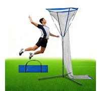 Filet d'entraînement Portable, Filet de Rebond de Volley-Ball réglable en Hauteur, idéal for améliorer Les compétences de volée, de Rebond et de Smash.