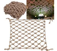 Filet d'escalade 2,1 x 3 m (7 x 10 pi) - Corde résistante pour Aires de Jeux, cabanes dans Les Arbres et rampes d'escalier. Équipement d'escalade sécurisé, Installation Facile, Jeux d'extéri