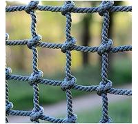 Filet d'escalade 2 m x 2 m pour Enfants, Filet de Chargement en Corde de 10 mm, équipement de Jeu de sécurité Durable en Polyamide pour Une Utilisation intérieure et extérieure