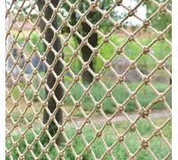 Filet d'escalade de sécurité en corde de chanvre - Filet de sécurité anti-chute pour enfants pour escaliers extérieurs, balcons et aires de jeux - Respectueux de l'environnement, parfait pour un jeu