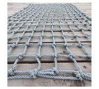 Filet d'escalade D'expansion De Filet en Nylon Corde Protection Anti-Chute Pont Suspendu Sécurité pour Enfants Plein Air Aire Jeux Filets Clôture(8mm-10mm,2X2m/6.6X6.6ft)