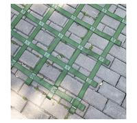 Filet d'escalade d'extérieur pour enfants et adultes - Filet de parcours d'obstacles vert de 3,7 x 6,1 m, ensemble de balançoires, sangle de sécurité, cabane dans les arbres, salle de sport