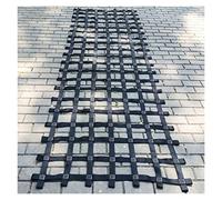 Filet d'escalade d'extérieur pour enfants - Parcours d'obstacles Ninja Swing Net Corde Échelle Accessoire de terrain de jeu Équipement d'entraînement physique - Noir