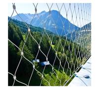 Filet d'escalade en Acier Inoxydable 304 pour Jardinage Vertical DIY - Dimensions personnalisées (1 x 25 m) - Filet décoratif et résistant pour Plantes, idéal pour isoler et Soutenir Les vég