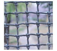 Filet d'escalade extérieur pour enfants - 21,3 x 23 pieds Jungle Gym pour balançoires, cabanes dans les arbres et parcours d'obstacles, maille de sécurité durable pour un jeu actif et des av