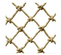 Filet d'escalade Filet De Sécurité pour Enfants Escalier Balcon Garde-Corps Filet De Protection Robuste Corde De Chanvre(1x5m(3.28X16.4ft))