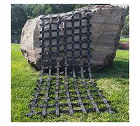Filet d'escalade pour enfants et adultes - 2,5 x 2,5 m - Échelle en corde pour parcours d'obstacles extérieur, cabane dans les arbres, salle de gym dans la jungle, filet mural d'escalade d'intérieur