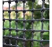 Filet d'escalade pour enfants - Filet de cargaison de 3 x 5 m pour aires de jeux intérieur/extérieur, clôture d'échelle en corde durable pour enfants actifs, parfait pour les aventures d'escalade
