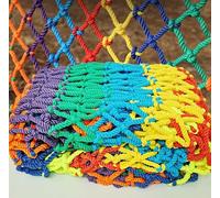 Filet d'escalade pour enfants, filet de chargement extérieur, filet de sécurité, convient aux aires de jeux, aux jardins d'enfants, aux balcons et à la protection des escaliers(Size:2x2m(6.6*6.6ft