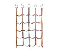 Filet d'escalade pour Enfants, Filet de Corde Coloré, Mur d'escalade, Salle de Sport, équipement Pratique Polyvalent, Filet d'escalade