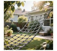 Filet d'escalade pour gymnases dans la jungle et parcours d'obstacles 2 x 5 m, accessoire d'aire de jeux d'extérieur robuste pour entraînement d'aventure pour enfants