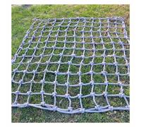 Filet d'escalade robuste pour enfants - Filet de sécurité extérieur pour cabane dans les arbres et aire de jeux, filet en nylon pour remorque de camion (8 mm d'épaisseur, 1 x 7 m)