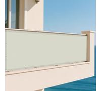 Filet d'ombrage 1.5 x 3.2 m Anti-Déchirure Protection UV 93% Voile de Soleil avec Le Kit de Fixation pour en Plein Air, Jardin & Terrasse, Beige