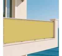 Filet d'ombrage 1.7 x 2.4 m Anti-Déchirure Protection UV 93% Voile de Soleil avec Le Kit de Fixation pour en Plein Air, Jardin & Terrasse, Couleur Crème