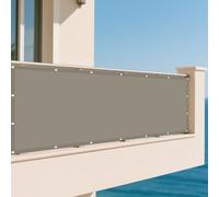 Filet d'ombrage 1.7 x 3.8 m Anti-Déchirure Protection UV 93% Voile de Soleil avec Le Kit de Fixation pour en Plein Air, Jardin & Terrasse, Kaki