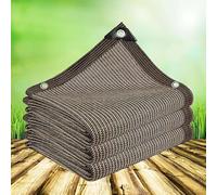 Filet D'ombrage 12 Broches Protection Rayons 90-95% UV Voile Ombrage,Serres Filet Coupe-Vent avec Oeillets,Rayons Toile D'ombrage Extérieur,pour La Couverture VéGéTale/Jardin/Voitures,2x4m