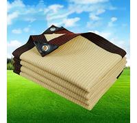 Filet D'ombrage 12 Broches Protection Rayons 90-95% UV Voile Ombrage,Serres Filet Coupe-Vent avec Oeillets,Rayons Toile D'ombrage Extérieur,pour La Couverture VéGéTale/Jardin/Voitures,2x8m