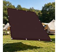 Filet d'ombrage 170 x 320 cm Protection Solaire Bâche Ombrage avec Oeillets et Cordons pour Serre, Plantes, Poulailler, Camping Extérieur, Vin Rouge