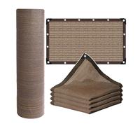 Filet D'Ombrage, 1x2m 3x4m 5x7m Toile d'ombrage extérieure Filet Protection Solaire avec œillets pour pergola, terrasse, Jardin, Plantes, Serre, poulailler, taux d'ombrage de 90%(8x11m)