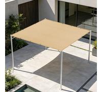 Filet d'ombrage 2.2 x 3.1 m Anti UV Voiles d'ombrage Résistant Plusieurs Tailles pour Serre Jardin Couverture Potager Terrasse, Jaune Sable