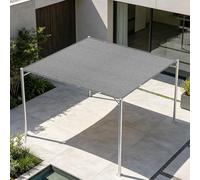 Filet d'ombrage 2.6 x 3.1 m Anti UV Voiles d'ombrage Résistant Plusieurs Tailles pour Serre Jardin Couverture Potager Terrasse, Gris Clair