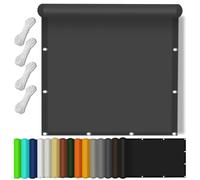 Filet d'ombrage 290 x 370 cm Ombrage, UV Protection 98%, Résistant, Ventpour Toile Ombrage Extérieur Plusieurs Tailles et Coloris pour Jardin, Terrasse, Balcon, Extérieur, Gris Foncé