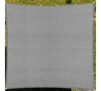 Filet d'ombrage 308 x 310 cm Protection Solaire Voile d'ombrage Rectangulaire Résistant pour La Couverture Végétale Serre Pergola Jardin Abri D'Auto Pet House Lawn Patio, Gris Clair