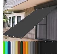 Filet d'ombrage 310x320cm Ombrage, UV Protection 98%, Résistant, Ventpour à l'eau Toile d'ombrage Plusieurs Tailles et Coloris pour Jardin, Terrasse, Balcon, Extérieur, Gris Foncé