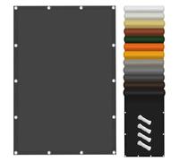 Filet d'ombrage 310x320cm Ombrage, UV Protection 98%, Résistant, Ventpour Voile d'ombrage Terrasse Plusieurs Tailles et Coloris pour Jardin, Terrasse, Balcon, Extérieur, Gris Foncé