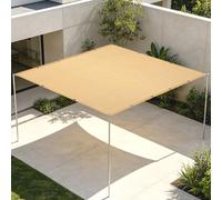 Filet d'ombrage 40 x 450 cm Vent et Perméable à l'eau Filet d'ombrage avec Œillets pour Couverture Végétale Serre Jardin Pergola Patio Lawn Pet House, Couleur Crème