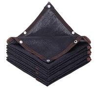 Filet D'ombrage 6 Broches Ombrage 80% Renforce épaissir Voile Ombrage, Tissu D'ombrage Serres Coupe Ventpour La Couverture avec Oeillets, pour Serre/Jardin/Pergola/Patio Lawn