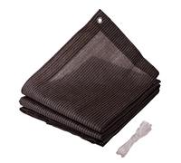 Filet d'ombrage 90 % - Bâche en maille respirante pour une utilisation en extérieur, idéale pour les plantes, balcons, pergolas et ombre Sa - 5 x 9 m avec perforations