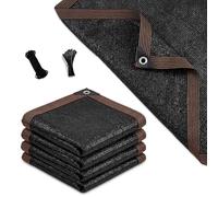 Filet d'Ombrage 90% Filet Protection Solaire Anti-UV, Voile d'Ombrage HDPE Robuste avec Œillets Toile Ombrage pour Pergola Jardin Extérieur Clôture et Toit de Serre Balcon(4.0x15.0 M)