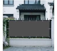 Filet d'ombrage 90 x 210 cm Protection Solaire avec Cordons Toiles D'Ombrages UV Protection avec Cordons pour Terrasse Jardin Extérieur Balcon, Gris Foncé