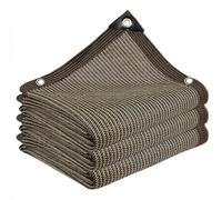 Filet D'ombrage Bache pour Pergola 5×8m Filet Anti Chaleur Extérieur Café avec œillets Taux d'ombrage de 85%, pour Serre Jardin Couverture Potager Terrasse