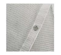 Filet d'ombrage blanc 30 % pour serres - Résistant aux UV - Avec œillets - Idéal pour les jardins, terrasses, piscines et plantes - 6 x 8 m